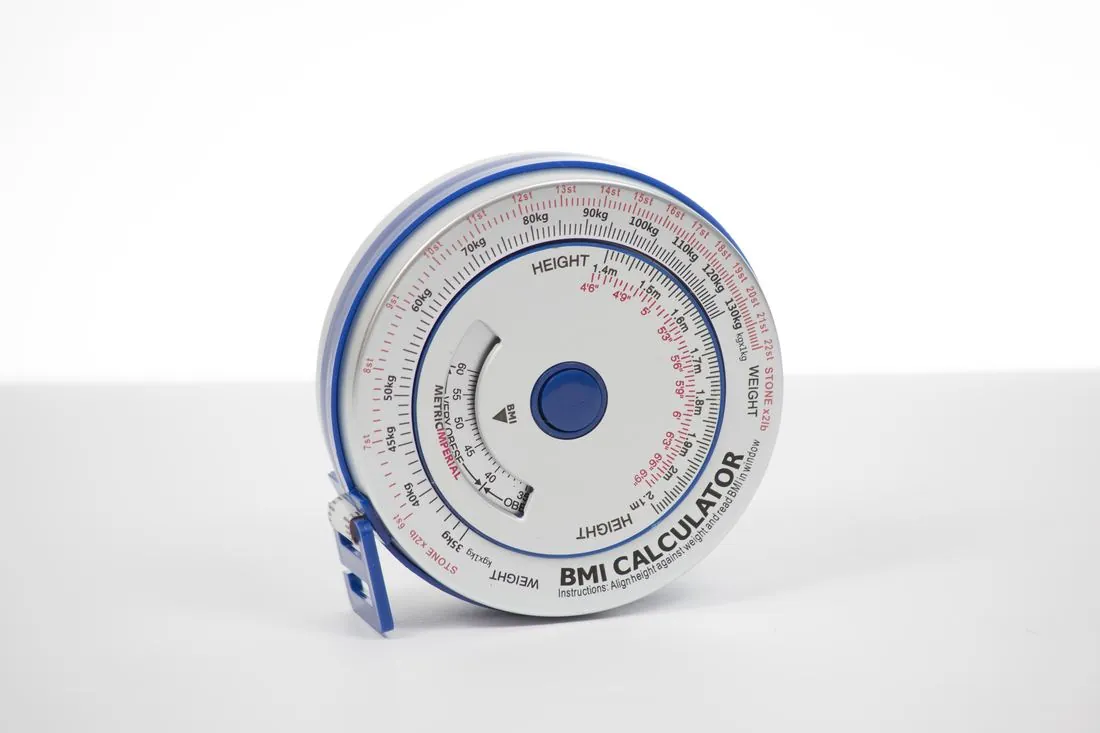 Cinta métrica con calculadora IMC